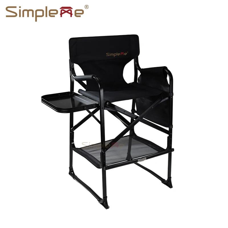 Cadeira de maquiagem profissional com mesa lateral com borda enrolada reversa Simpleme - Image 1