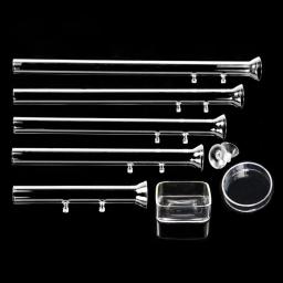 Tubo De Alimentador De Aquário De Vidro Tanque De Peixes Transparente Alimentador De Comida De Caracol De Camarão, Tigela, Acessórios De Alimentação - Image 6