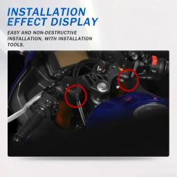 Suporte de telefone inteligente para YAMAHA, suporte de navegação GPS à prova de vento, acessórios para motocicletas, YZF R3, R25, YZFR3, YZFR25, 2019-2023 - Image 3