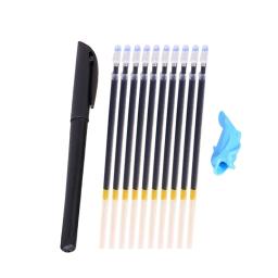 Apagáveis Magic Gel Pen Set, Board Caligrafia, Prática de caligrafia, Estudantes Papelaria, Auto Vanishing, Desaparecer Tinta, 1 + 10 Pcs - Image 6