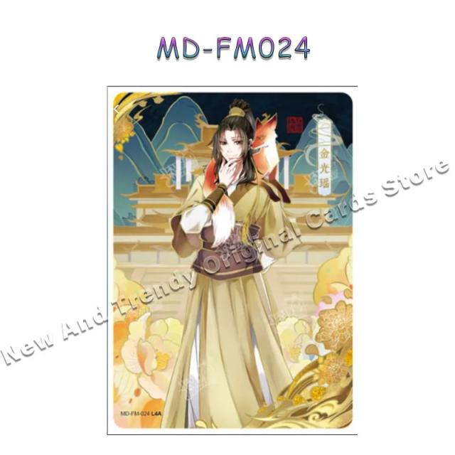 Coleção Original de Cartões de Manga com Máquina Azul - Presentes, Assinaturas e Personagens como Wei Wuxian