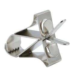Clipes de frutas e vegetais de aço inoxidável, Pet Plastic Clips, Alimentador de animais pequenos papagaio, Ferramenta de alimentação - Image 4