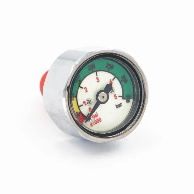 Mini Garrafa Scuba AQUATEC com Medidor de Redução de Pressão para Mesa de Mergulho