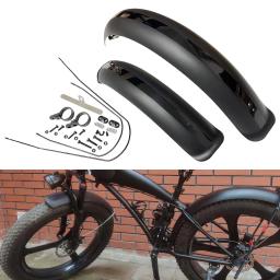 Conjunto de Guarda-lama dianteiro e traseiro, 20 cm, Componentes, Acessórios para bicicletas, Mountain Bike, Praia, Neve, Bicicleta Elétrica - Image 1