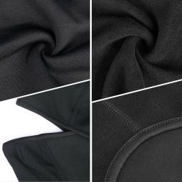 Inverno preto polar velo balaclava esqui máscara facial capa à prova de vento mais quente tático boné gorros capacete da bicicleta forro capuz chapéu - Image 5