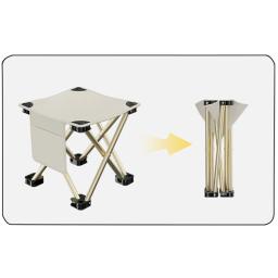 Cadeira dobrável para acampamento, caminhada, viagem, praia, jardinagem, piquenique, banco pesca - Image 2