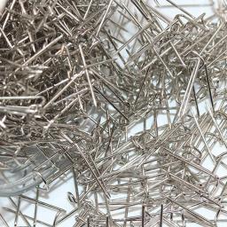 Agulha De Costura De Aço Inoxidável, U-Pin De Prata para Exibição De Jóias, Applique De Colcha, Alfinetes De Costura, Acessórios De Costura, 50 Pcs - Image 2