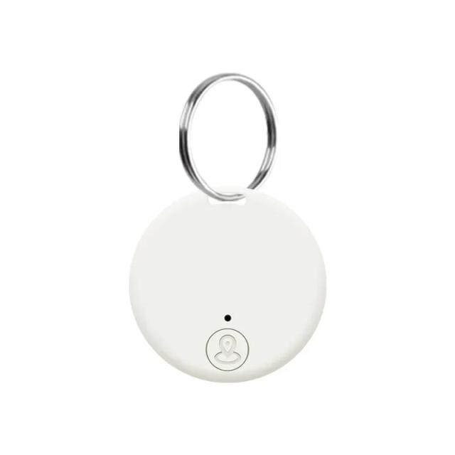 Rastreador GPS Circular para Animais de Estimação e Crianças com Bluetooth 5.0 - Dispositivo Antiperda e Localizador Inteligente para Cães, Gatos e Pertences Valiosos