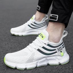 Tênis masculinos de corrida respirável, tênis ao ar livre, sapatos masculinos de caminhada de tamanho grande, verão, venda quente, 2022 - Image 6