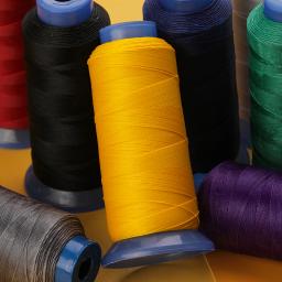 Linha De Costura De Couro Encerado Redondo, Cabo De Cera Para Artesanato DIY, Linha De Costura, Fios Duráveis Para Mão, 16 Cores, 1Pc - Image 4