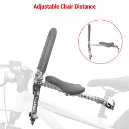Assento de bicicleta dobrável ultra leve para crianças, acessório portátil de bicicleta para adultos, bicicletas de estrada, bicicletas de liberação rápida - Image 2