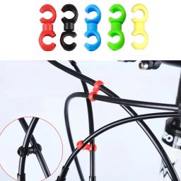 10-30 pçs clipes de linha cruzada da bicicleta montanha estrada cabo engrenagem freio rotativo estilo s clipes ciclismo peças reposição - Image 6