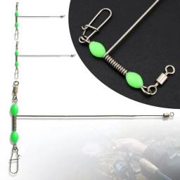 Alta Velocidade Trolling Rolling Swivel, Lock-Open com Pearl Barrel, Splitter Reduz a Fricção, Corrosão Resistência Ferramenta de Pesca, 10pcs - Image 2