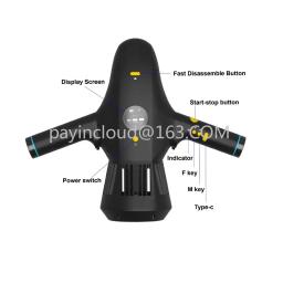 Stermay M1 Multifuncional Elétrica Subaquática Mar Scooter Elétrica Booster Scooter Para Mergulho Snorkeling Prancha De Surf - Image 2