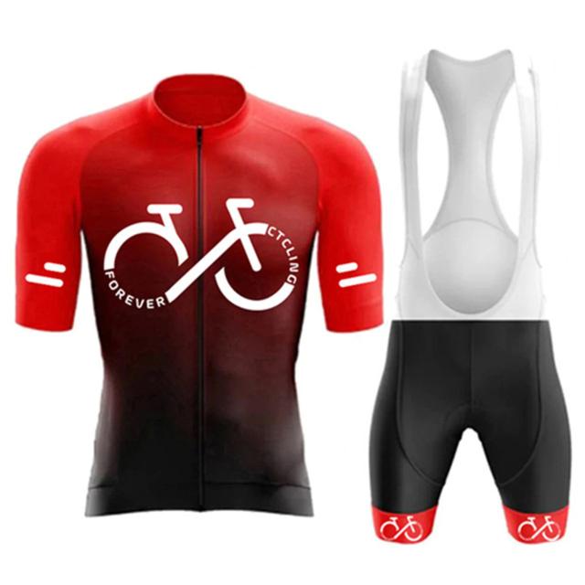 Conjunto Masculino de Ciclismo 2024: Camisa e Kit Respirável para Verão e Esportes ao Ar Livre