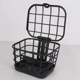 Cesta de armazenamento de carga para E-bike, cesta frontal forte, fácil instalação, scooter durável, uma peça, bicicleta de capacidade - Image 1