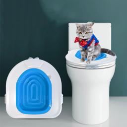 Kit De Treinamento De Banheiro De Gato Durável e Reutilizável, Cat Litter Mat, Treinador De Banheiro Para A Maioria Dos Banheiros No Mercado, 1 Conjunto - Image 3