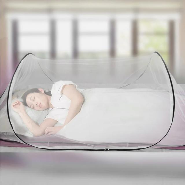 Dormitório Portátil Camping Mosquito Net: Instalação Gratuita, Dobrável e Mosquiteiro Ajustável com Malha Criptografada