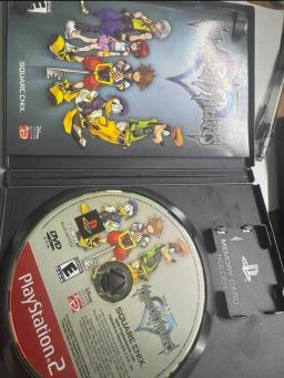 Disco de jogo autêntico usado para Sony PS2 Kingdom Hearts versão norte-americana, inclui manual. - Image 3