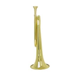 M MBAT-Brass Marching Bugle trompete com bocal, apto para escola banda, cavalaria, militar, orquestra, instrumento musical - Image 6