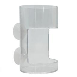 Alimentador de bandeja de comida flutuante com ventosas Alimentadores transparentes de peixes Anel de alimentação de aquário Pet Aquático - Image 6