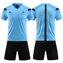 Profissional Árbitro Uniformes Para Homens, Camisolas De Futebol, Shorts, Camisa Terno, Bolso Fatos De Treino, V-Neck, Juiz Sportswear - Image 5