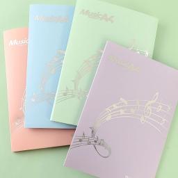 Pasta música prática, pasta partituras, acessórios para músico, 4 páginas, expansão l21d - Image 5