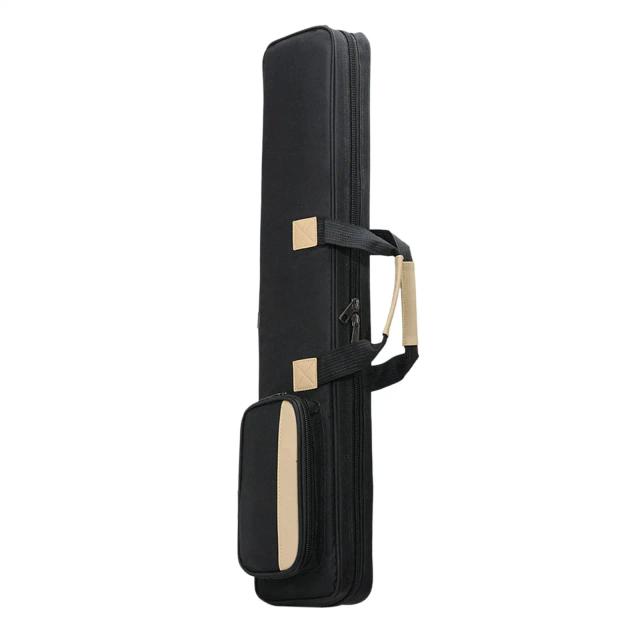Mala de Viagem Profissional para Flauta com Alça de Ombro Ajustável, Bolso Lateral e Resistência à Água