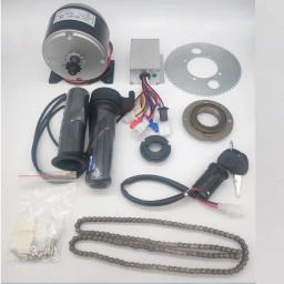 24v 250w acessórios de bicicleta elétrica modificação acessórios kit de bicicleta elétrica com conjunto de motor de escova - Image 2