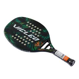 Kawasaki 12k raquete de tênis de praia fibra de carbono rosto macio raquete de tênis com saco protetor capa h6 - Image 3