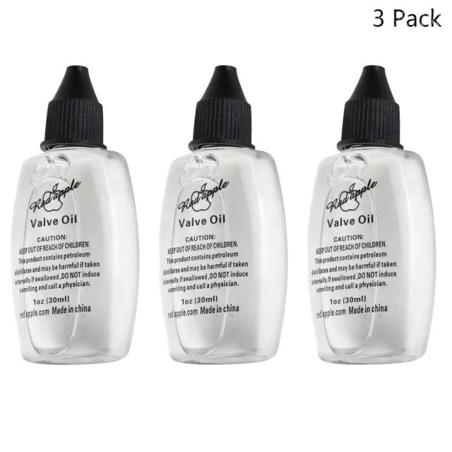 Óleo para Instrumentos de Sopro 30ml com Válvula Corrediça - Ideal para Trompete, Saxofone, Clarinete e Flauta