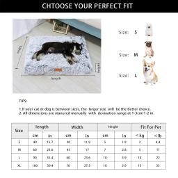 Impermeável memória espuma Pet Bed, Dog Crate Mat, Removível lavável Faux Fur Cover, Ortopédico, Anti-Slip Bottom - Image 6