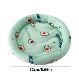 Tapete de resfriamento redondo para animais, Esteira de resfriamento de cama antiderrapante, Mantendo o resfriamento para o verão, Cachorro-quente - Image 5
