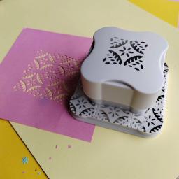Artesanato artesanal e ferramenta Scrapbooking, perfurador de papel para galeria de fotos, cartão presente DIY, socos magnéticos, dispositivo de gravação, 3,8 cm - Image 6
