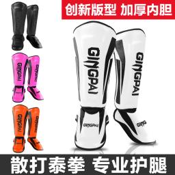 Juventude/adulto crianças mma boxe shin guardas instep kickboxing tornozelo equipamentos de apoio karate protetores sanda muay thai leggings deo - Image 4