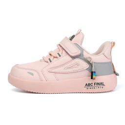 Tênis de esportes infantis, couro antiderrapante, tênis de corrida ao ar livre, tênis respiráveis, tênis de caminhada para meninos e meninas, moda - Image 2