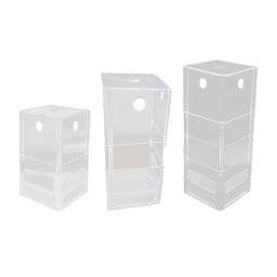 Aquário acrílico tanque filtro caixa, destacável canto transparente defletor, caixa de transbordamento, aquário decoração acessório - Image 1