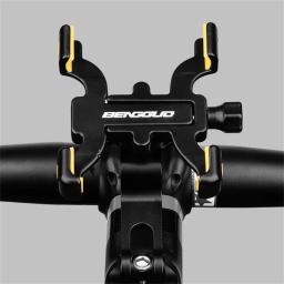 Bicicleta e Motocicleta Telefone Bracket, Guiador Rack, Rotação ajustável de 360 °, GPS Holder Mount, E-Bike, Scooter, Celular - Image 4