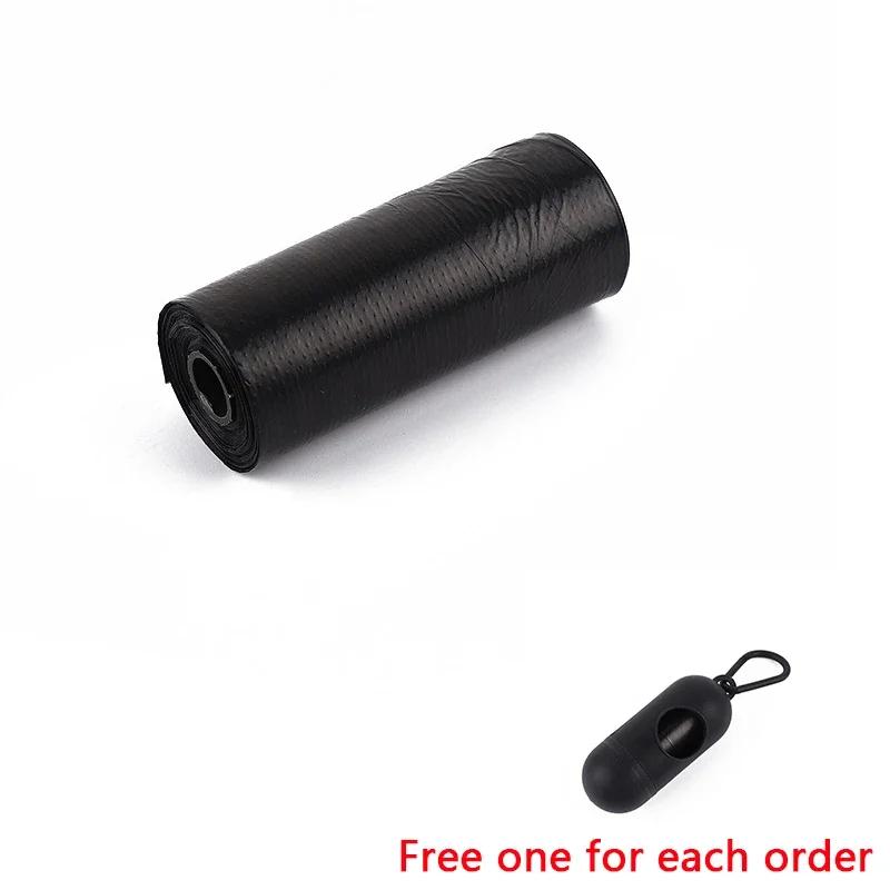 Grande refil saco de lixo para Pet, Dog Poop Bag, Cat Waste Bags, Doggie Outdoor Home Clean Supplies, 120 Rolls, 15 sacos/rolo - Image 1