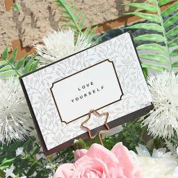 10 pçs 34cm metal ouro flor bouquet titular do cartão vara bolo clipes de cartão embrulho festa de casamento diy suprimentos artesanais - Image 3