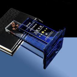 Troféu de cristal personalizado para evento, troféu personalizado, filme e música, logotipo e texto, empresa e reunião anual, vendas e lembrança do evento - Image 4