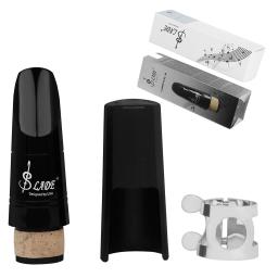 Clarinete Bocal Cap Clip, Cabeça de Clarinete de Alto Grau, Importado Cortiça, Bb, ABS Gumwood Cap Clip, Acessórios - Image 1