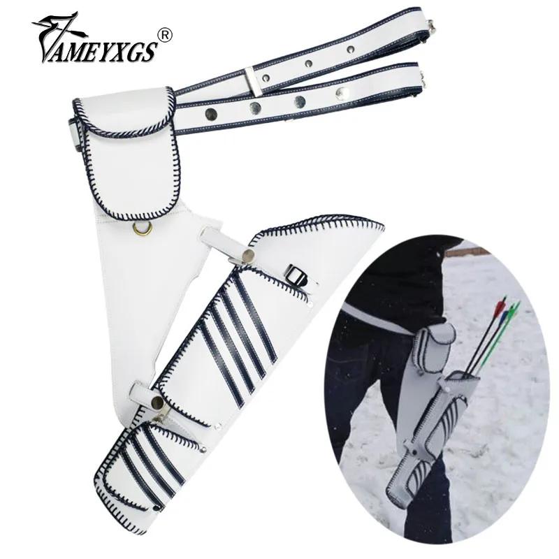 Tiro com arco Seta Quiver Correia Ajustável Cintura Hip Quivers Portátil Seta Bag Para Composto/Recurvo Bow Caça Tiro Acessórios - Image 1