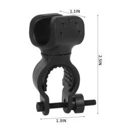 Bicicleta LED Light Suporte, bicicleta Lanterna Suportes, Rotação Lanterna, Tocha, Mount Clamp, Lâmpada-Clip, Ciclismo Luzes Stand - Image 5