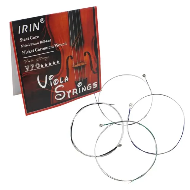 Conjuntos de Cordas para Viola Banhadas a Níquel: Peças de Substituição em Níquel e Cromo para Instrumentos Musicais