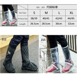 Motociclista Rain Boot Motocicleta Sapatos impermeáveis e dias chuvosos Respirável e confortável chuva neve antiderrapante portátil tipo de toldagem - Image 6