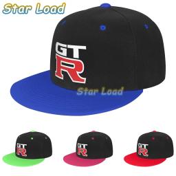Bonés de Beisebol Snapback bordados para homens e mulheres, esporte ao ar livre, chapéu Hip Hop ajustável, moda casual, logotipo Nissan GTR, presente - Image 4