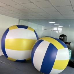 Bola de praia inflável jumbo, bola de futebol jumbo, basquete, voleibol, brinquedos na piscina, jogos de esportes aquáticos, 60" - Image 5