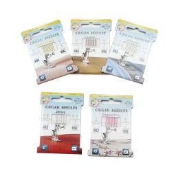 Agulhas De Máquina De Costura Doméstica, Agulhas Bordadas Domésticas, Órgão doméstico, Agulha de máquina de tecido convencional, 5pcs por pacote - Image 1