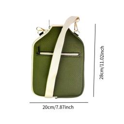 Capa protetora de neoprene com alça de ombro destacável Caso de raquete de tênis de mesa Capa de raquete - Image 6